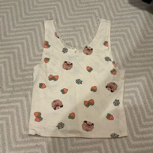 Strawberry shortcake tank top